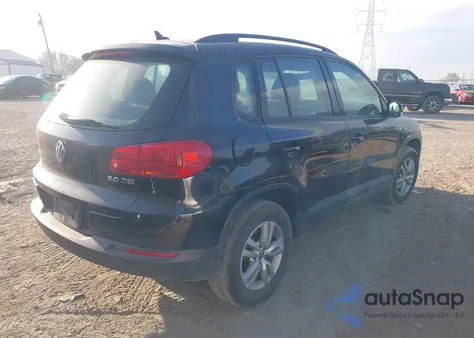 2015 Volkswagen Tiguan S z USA, uszkodzony, nr VIN WVGAV7AX7FW610991